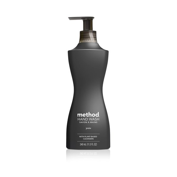 Method Gel Hand Wash, Yuzu, Biodegradable Formula, 11.5 fl oz (Pack of 1)