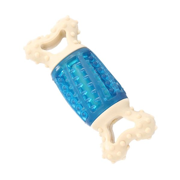 FONDOTIN Shape Squeaky Dog Toy with Little Pattern Chew Toy for Aggressive Chewers Interactive Cartoon Sound Pet Supplies