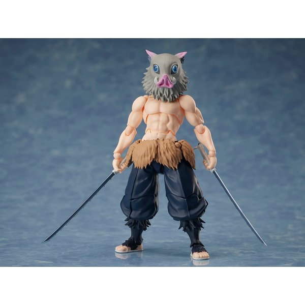 Aniplex - Demon Slayer: Kimetsu No Yaiba [Buzzmod.] Inosuke Hashibira 1/12 Scale Action Figure
