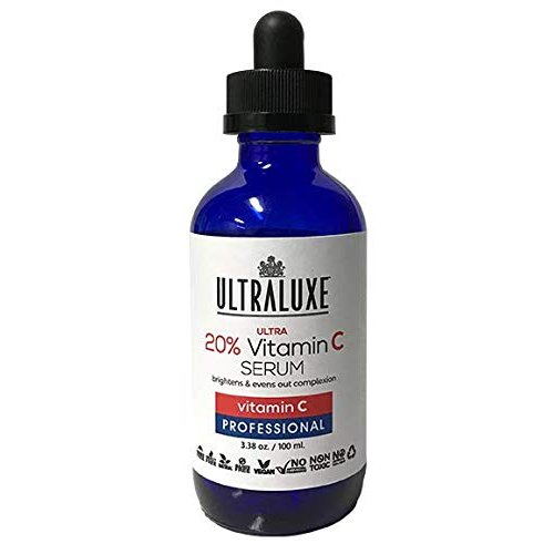 ULTRALUXE SKIN CARE Anti-Aging 20% Vitamin C Serum 1oz