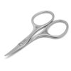 GERMANIKURE Rounded Baby Nail Scissors - FINOX Surgical Stainless Steel baby scissors and Manicure Tools in Leather Case - Self Grooming Scissors for nails Ethically Made in Solingen Germany - 4701