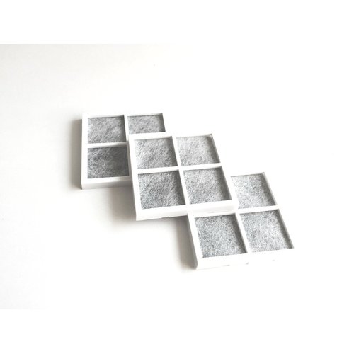 NISPIRA Refrigerator Air Filter Compatible with LG LT120F ADQ73214404, 3 Packs