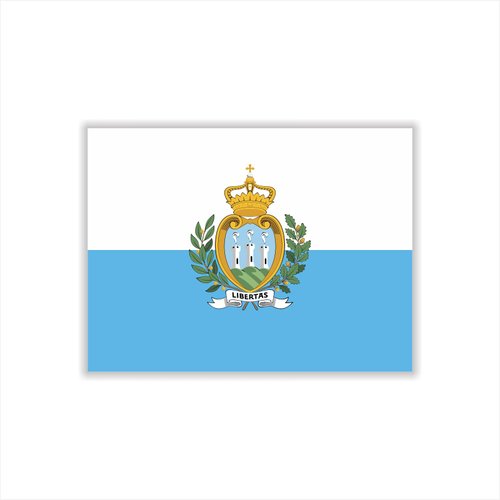 Womaha 30 Temporary San Marino Flag Tattoos Fans Face Tattoo Stickers for Adults Kids Group Activity Props