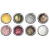 Concrete Minerals Metallic Eyeshadow, Silky- Smooth and Highly Pigmented, Longer-Lasting With No Creasing, 100% Vegan and Cruelty Free, 2.4 Grams Loose Mineral Powder (Metallic Sample Bundle)