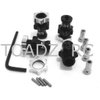 Hot Racing HSC11701 Black Aluminum Splined 17mm Hub Set