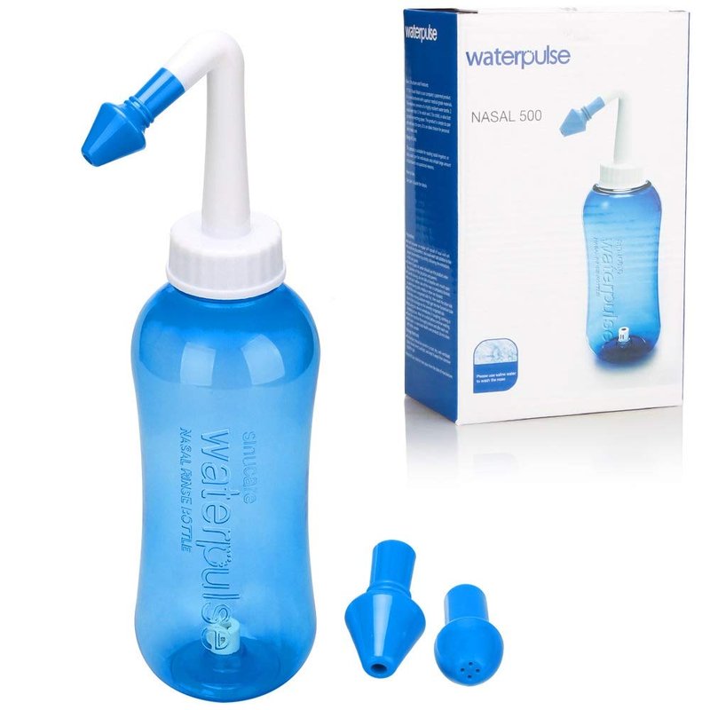 500ml Sinus Rinse and Nasal Irrigation, Nose Care Perfect for Cleaning ...