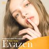 EVAZEN Press on Nails Almond Glossy Fake Nails Pink French False Nails PoP Style Ballerina Nails Blue Swirl Artificial Daily Nail For Women And Girls(Pack of 24) (SET-E)