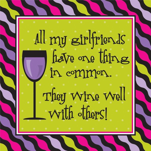 Design Design One Thing in Common Cocktail Napkins, Multicolor