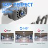 eRapta ERT01 HD Backup Camera Rear View License Plate Reverse Camera Universal for Pickup Truck Car SUV 149° Perfect Angle Night Vision IP69K Level Waterproof