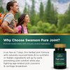 Swanson Pure Joint Health Mobility Flexibility Comfort Cartilage Connective Tissue Support Herbal Supplement 30 Veggie Capsules (Veg Caps) Vegan