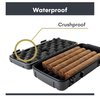 Pardo Cigar Travel Humidors with Built-in Humidifier Disc - Airtight, Waterproof, Portable & Durable Humidor Cigar Box - Quality Cigar Case & Cigar Accessories from Pardo (Holds up to 5 Cigars)