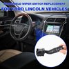 Windshield Wiper Switch Replacement for 2011-2019 Ford Explorer, 2011-2015 Ford Edge, 2013-2018 Ford Police Interceptor Utility, 2011-2017 Lincoln MKX, SW7688, DB5Z-17A553-AB