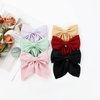 inSowni 6 Pack Solid Ponytail Big Bow Alligator Hair Clips Duckbill Barrettes Hair Bows Accessories for Women Girls Teens