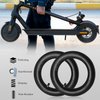 Amitor (2-Pack) 8.5 Inches Scooter Inner Tube,8 1/2 x 2 Inflated Inner Tubes Explosion-Proof Pressure-Resistant for Gotrax GXL V2 Hiboy S2 Pro Xiaomi M365 Pro