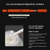 SUSROM Makeup Remover Pen, Quick Fix Makeup Remover Pen, Reusable Makeup Eraser for Correcting Eyeliner Pen Mistakes, Easy-to-Use Mascara Remover and Waterproof Makeup Remover for Eyes, Brows and Lips