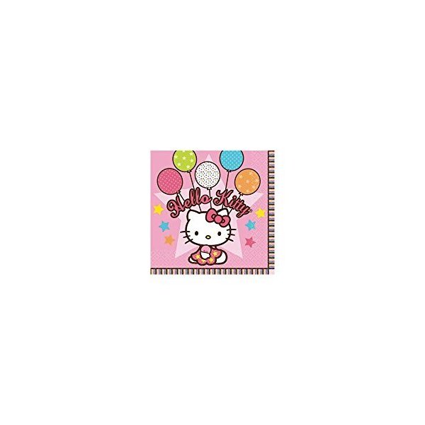AMSCAN INC. Hello Kitty Beverage Napkins