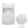 Value Pack of 28 - Dry Erase - Reusable - Blank 2.5" Hexagon Hex Board Game Chits Tiles Counters Markers DIY D&D