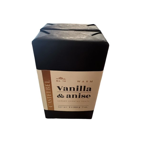 Castelbel Vanilla & Anise Double Soap Bar Set