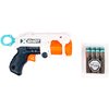 XShot Excel Fury 4 Foam Dart Blaster (8 Darts) by ZURU, Multicolor