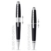Cross Edge Gel Pen, Retractable, Medium 0.7 Mm, Black Ink, Black Barrel