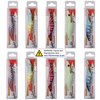Squid Jig Hook Hard Fishing Lures - 10Pcs Luminous Fishing Shrimp Lure Bait Artificial Baits Kit Bionic Plastic 3D Eyes Fake Prawn Glow Bait Octopus Cuttlefish Fish Hooks