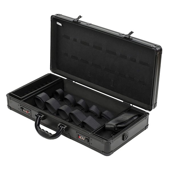 Aohuada Barber Carrying Case Organizer, Professional Barber Travel Case Salon Hair Cutting Grooming Barber Carrying Case for Clippers and Supplies