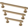 Franklin Brass Francisco (10-Pack) Cabinet Handles 5-1/16" Champagne Bronze Cabinet Pulls Handles for Cabinets and Drawers Cabinet Hardware Dresser Handles Gold Drawer Pulls P29618Z-CZ-B