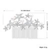 Women's Crystal Bride Sea Star with Pearl Wedding Hair Comb Hair Accessories Art Deco Bridal Side Combs Headpiece for Women, Brides Hair Accessories / Gift Box