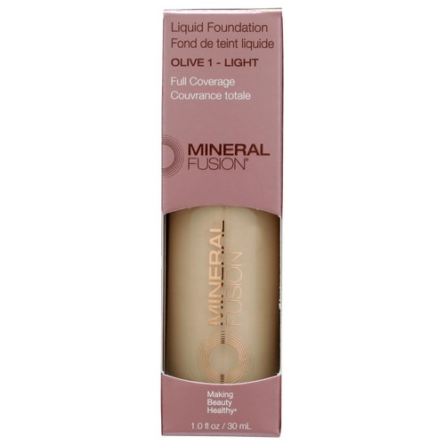 MINERAL FUSION Olive 1 Liquid Foundation, 1 FZ
