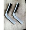 Folding Compact Travel Pocket HAIR BRUSH/COMB, 1 Red 1 White by Le Salon
