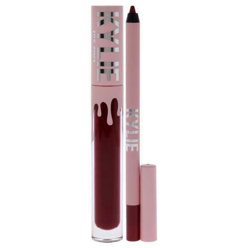 Kylie Cosmetics Matte Lip Kit - 403 Bite Me for Women - 2 Pc 0.10 oz Matte Liquid Lipstick, 0.03 oz Lip Liner