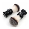 Menesia Shaving Brush for Men, Black handle Shave Brush,Mens Shaving Cream & Soap Brush (skull)