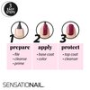 Sensationail Complete Gel Nail Polish Starter Kit - Long-Lasting Salon Grade Manicure Kit with UV Lamp - Includes Primer, Base & Top Coat, Cleanser, & More - Includes White, Black, & Pink Gel Polish