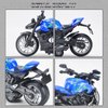 Ming You Motorcycle Toy - Motorcycle Toys for Kids 3-5 5-8,Mini Toy Motorcycles with Lights and Sounds for 3 + Years Old Boys and Girls (Blue)