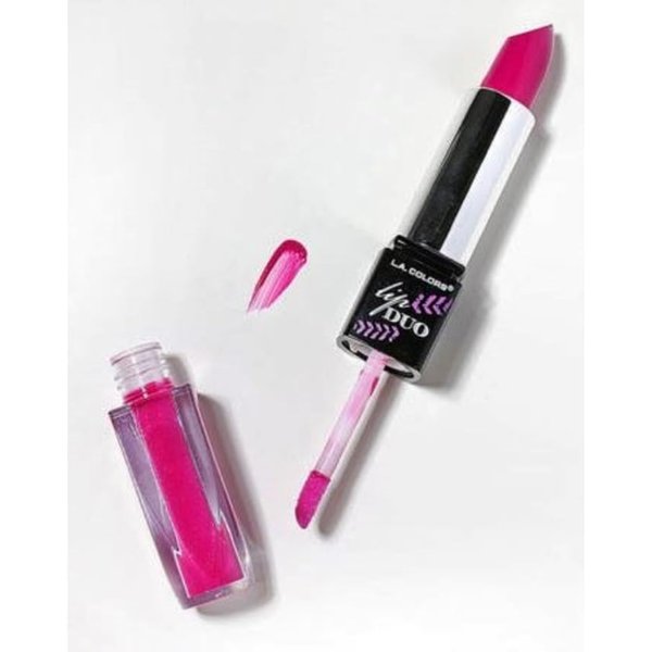 LA Colors Lip Duo, Lipstick and Lipgloss (CBL655 - Vibe)