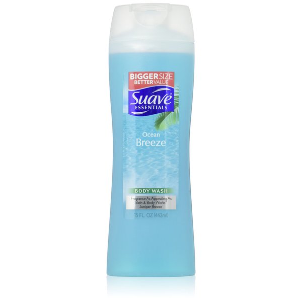 Suave Essentials Body Wash Ocean Breeze 15 oz