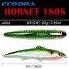 Ecooda Hornet Saltwater Fishing Lure 2.9oz 7in Topwater Popper Hard Bait Floating Pencil Lure for Kingfish/Tuna/Mackerel/Marlin/Mahi Mahi Offshore Trolling Onshore Floating Crankbait