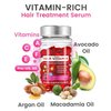 SEWOG Hair Vitamin Serum Capsule, Hair Treatment Serum, Enriched with Moroccan Macadamia Avocado Oil, Vitamins A, C, E, Pro B5, No Rinse, Men's and Women's Conditioning Serum for All Hair Types