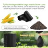 Portable Toilet Bags for Camping｜40 Liners Toilet Replacement Bags ｜ 100% Compostable & Biodegradable, 8 Gallon Thickened Bucket Liner for Outdoor Boating Trip, Trash Bags Plastic Free