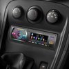 3050 12V Car Stereo Audio MP3 Player with Bluetooth Handsfree Calls, Music Play, FM Radio, Dual USB/AUX Playback, 7-Color LED Lights,VA LCD Display & Remote Control, Phone Charging