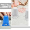 VOSAREA Clockwork Legged Robot Toy Movements, 8pcs Replacement Wind up Toys Movement Mechanism DIY Clay Material Accessories for Clay Work Repair Kid Toy Part