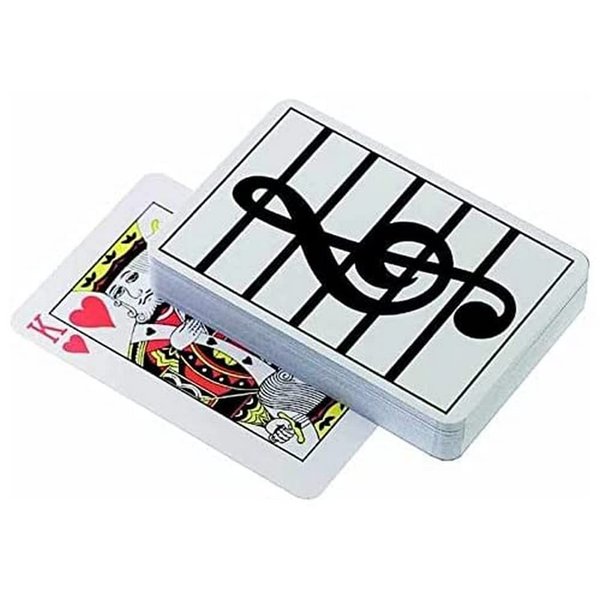 Gift House Music G-Clef Playing Cards