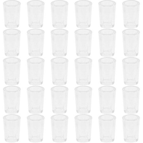 Abaodam Miniature Cups 30Pcs 1/12 Miniature Drinking Glasses Miniature Plastic Cup Miniature Tumbler Mini Drinking Glasses Water Cup Tea Cups Tiny Mugs Props for Dollhouse
