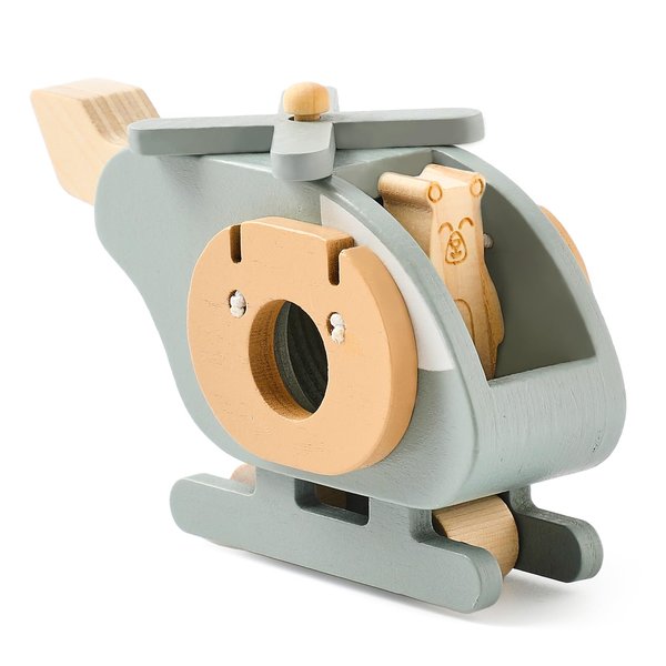 EERKEOD Wooden Airplane Toys Wooden Airplane for Toddlers Air Transport Vehicles Play Set Montessori Toy Push Toy for Babies Children Birthday Gift