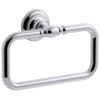 KOHLER K-72571-CP Artifacts Towel Ring, Polished Chrome