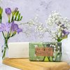 The English Soap Company Anniversary Wrapped Soap Bar, Luxury Lily Shea Butter Soap Bar, Moisturising Soap Bar for Face and Body, Lily of the Valley Scent 190g
