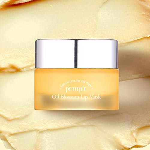 Oil Blossom Lip Mask, Sea Buckthorn Oil, 15 g, Petitfee