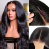 Wear and Go Glueless Wigs Human Hair Pre Plucked Pre Cut for Beginners 200% Density 15A Body Wave Lace Front Wigs for Black Women Human Hair with Baby Hair 6x5 Lace Closure Wigs Human Hair 22inch