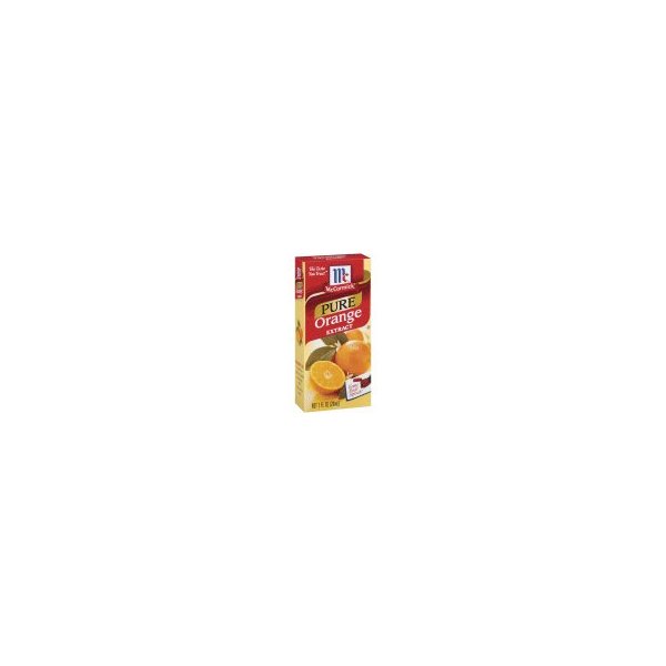 McCormick Pure Orange Extract 1 OZ (Pack of 12)