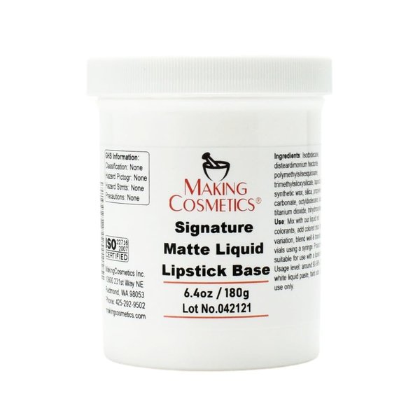 MakingCosmetics - Signature Matte Liquid Lipstick Base - 6.4oz / 180g - Cosmetic Ingredient